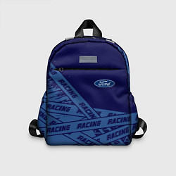 Детский рюкзак Форд - Racing Полосы, цвет: 3D-принт