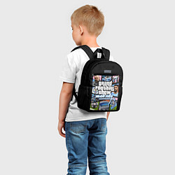 Детский рюкзак Мансити в стиле гта манчестер, цвет: 3D-принт — фото 2