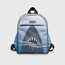 Детский рюкзак Акула под водой, цвет: 3D-принт