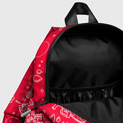 Детский рюкзак Gears pattern, цвет: 3D-принт — фото 2