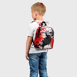 Детский рюкзак БЕРСЕРК краска брызги, цвет: 3D-принт — фото 2