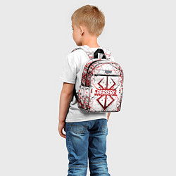 Детский рюкзак БЕРСЕРК рваный лого, цвет: 3D-принт — фото 2