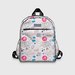 Детский рюкзак Граффити-школьная тетрадь