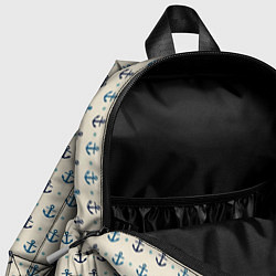 Детский рюкзак ВМФ Якоря, цвет: 3D-принт — фото 2