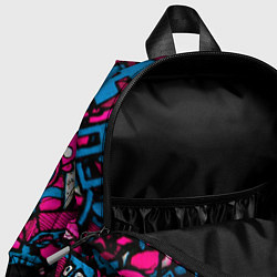 Детский рюкзак Мультяшные кислотные картинки, цвет: 3D-принт — фото 2