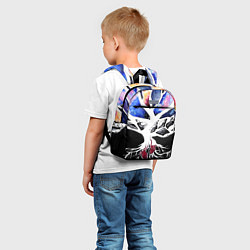 Детский рюкзак Звёздные сердца, цвет: 3D-принт — фото 2