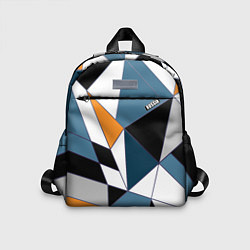 Детский рюкзак Геометрический узор, цвет: 3D-принт
