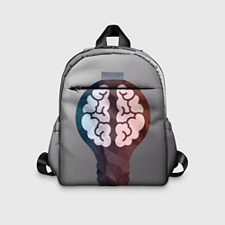 Детский рюкзак Прокачай мозги, цвет: 3D-принт