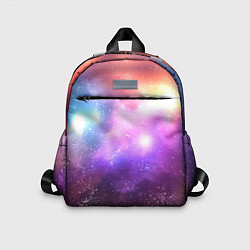 Детский рюкзак Космос, сияние и звезды, цвет: 3D-принт