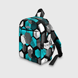 Детский рюкзак Геометрия плиты, цвет: 3D-принт — фото 2
