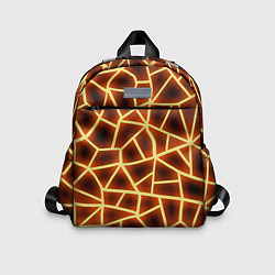 Детский рюкзак Огненная геометрия, цвет: 3D-принт