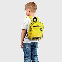 Детский рюкзак BMW YELLOW, цвет: 3D-принт — фото 2
