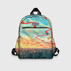 Детский рюкзак Токио красками, цвет: 3D-принт