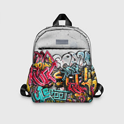 Детский рюкзак Graffiti on the wall, цвет: 3D-принт