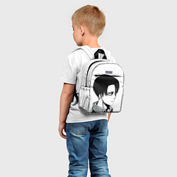 Детский рюкзак Леви просто смотрит на тебя, цвет: 3D-принт — фото 2