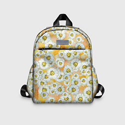 Детский рюкзак Раз - ромашка, два - ромашка, цвет: 3D-принт