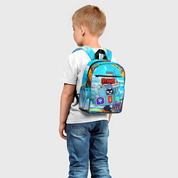 Детский рюкзак ЭШ Ash Brawl Stars, цвет: 3D-принт — фото 2