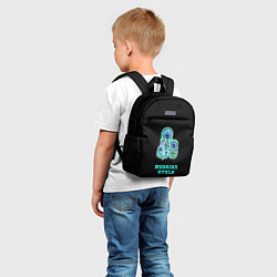 Детский рюкзак Русский стиль матрешка, цвет: 3D-принт — фото 2