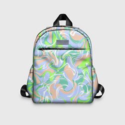 Детский рюкзак Разноцветные разводы красок, цвет: 3D-принт