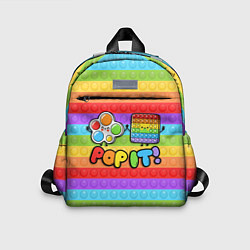 Детский рюкзак POP IT - SIMPLE DIMPL, цвет: 3D-принт