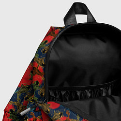 Детский рюкзак Карпы, цвет: 3D-принт — фото 2