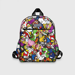 Детский рюкзак Mario ALLSTARS, цвет: 3D-принт