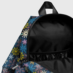 Детский рюкзак Красочные Снежинки, цвет: 3D-принт — фото 2