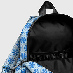 Детский рюкзак Снежинки узоры снежные, цвет: 3D-принт — фото 2