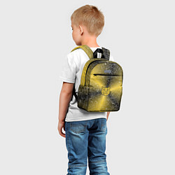Детский рюкзак Кот на фоне АПВ 6 2 3 9, цвет: 3D-принт — фото 2