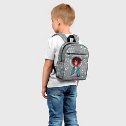 Детский рюкзак 067 ГЛИТЧ, цвет: 3D-принт — фото 2