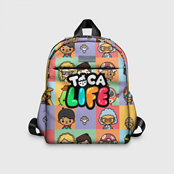 Детский рюкзак Toca Life: Faces, цвет: 3D-принт