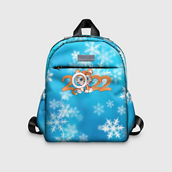 Детский рюкзак Новый год Тигра 2022 Рождество, цвет: 3D-принт