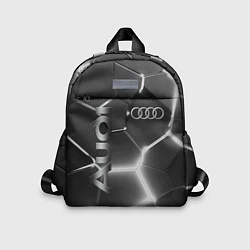 Детский рюкзак AUDI GREY 3D ПЛИТЫ, цвет: 3D-принт