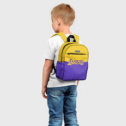 Детский рюкзак KobeBryant Los Angeles Lakers,, цвет: 3D-принт — фото 2