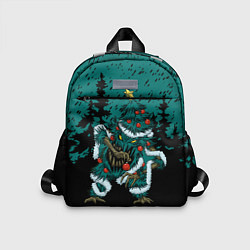 Детский рюкзак Бесячья ёлка, цвет: 3D-принт