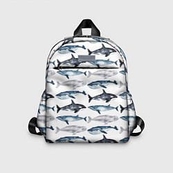Детский рюкзак Принт с китами