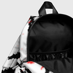 Детский рюкзак Берсерк маска с красными глазами, цвет: 3D-принт — фото 2