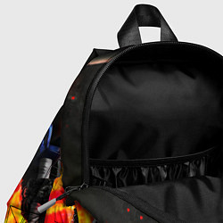 Детский рюкзак БЕРСЕРК ОГНЕННЫЙ BERSERK, цвет: 3D-принт — фото 2