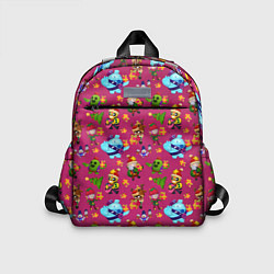 Детский рюкзак Brawl stars Pattern, цвет: 3D-принт