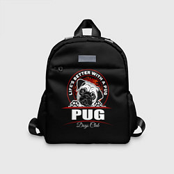 Детский рюкзак Мопс Pug