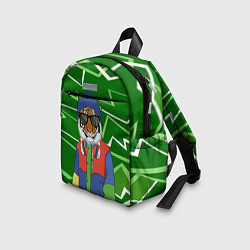Детский рюкзак Крутой Тигр фурри на стиле, цвет: 3D-принт — фото 2