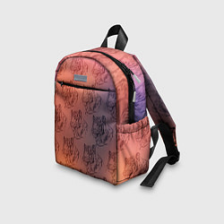 Детский рюкзак Тигровый паттерн, цвет: 3D-принт — фото 2