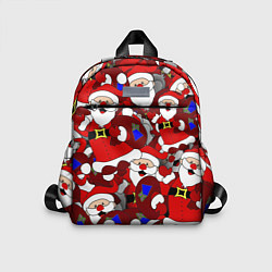 Детский рюкзак Толпа Дедов Морозов