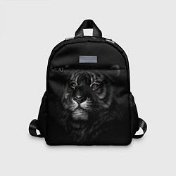 Детский рюкзак Голова хищного тигра, цвет: 3D-принт