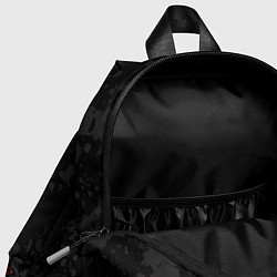 Детский рюкзак DOTA 2 RED BLACK LOGO, БРЫЗГИ КРАСОК, цвет: 3D-принт — фото 2
