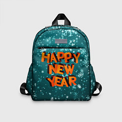 Детский рюкзак HAPPY NEW YEAR 2022 С НОВЫМ ГОДОМ, цвет: 3D-принт