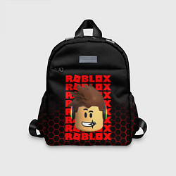 Детский рюкзак ROBLOX LEGO FACE УЗОР СОТЫ, цвет: 3D-принт