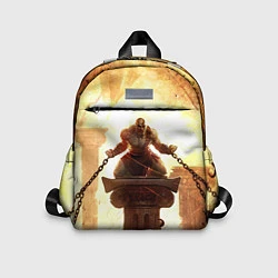 Детский рюкзак GOD OF WAR КРАТОС В ЦЕПЯХ, цвет: 3D-принт