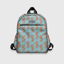 Детский рюкзак Тигрята паттерн, цвет: 3D-принт