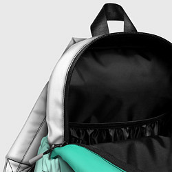 Детский рюкзак Веселый празднующий дед Мороз, цвет: 3D-принт — фото 2